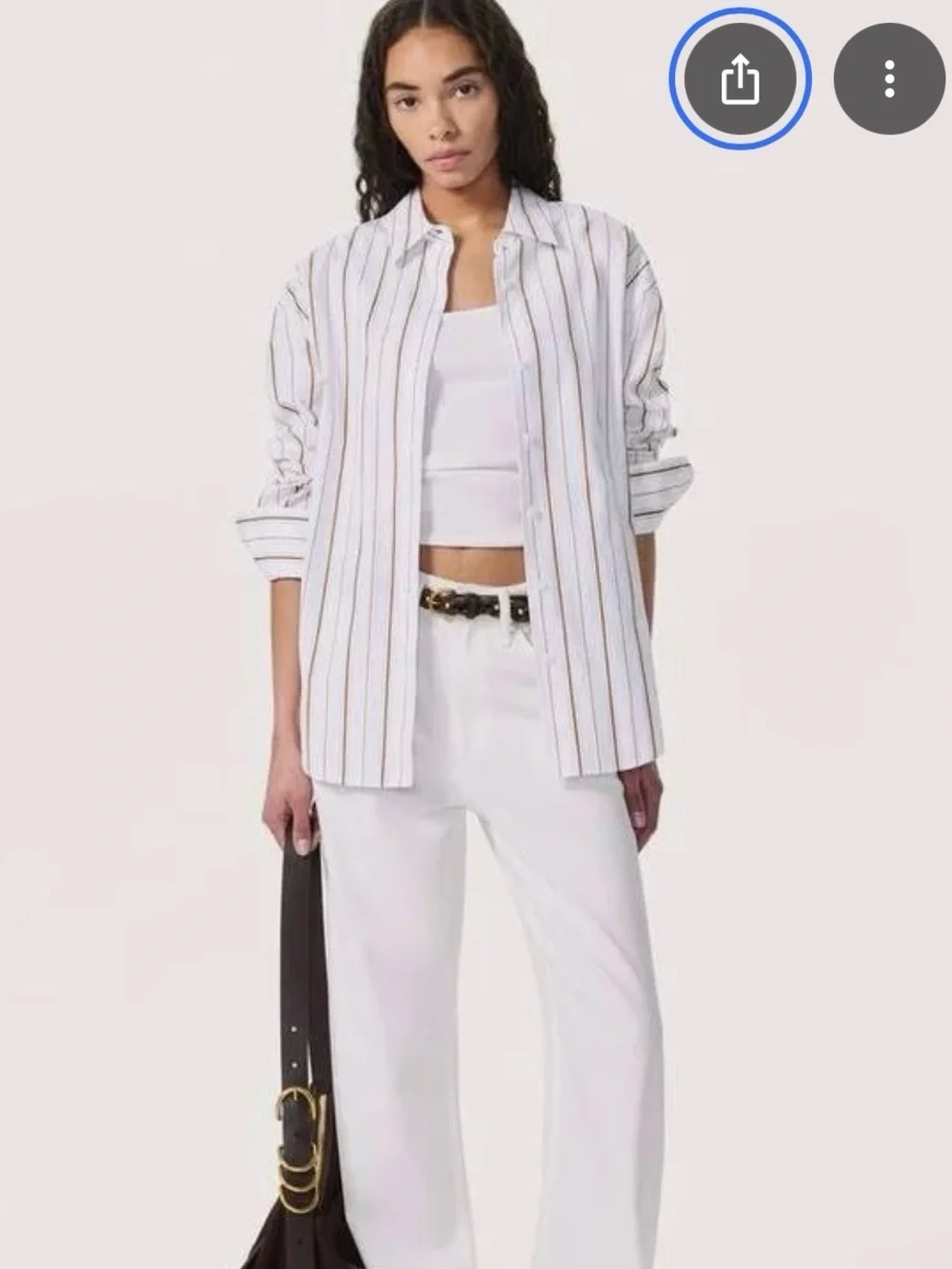 Rag & Bone Jessica Stripe Shirt - Picture 2 of 4